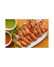 Cargar imagen en el visor de la galería, Nigerian Prawns Wild Caught / Langostinos Silvestres de Nigeria

