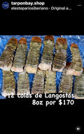 ••lobster tails 8 oz (12 tails) from Bahamas