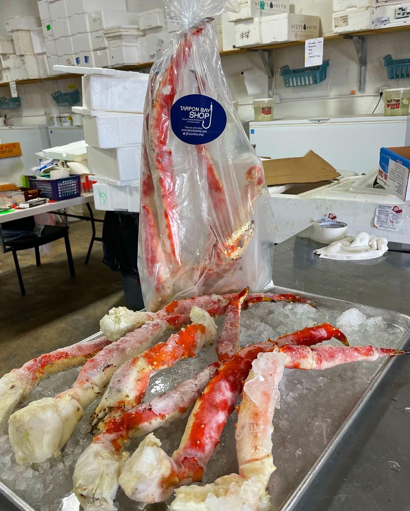 Colossal Alaskan King Crab Legs Frozen The Shrimp Net Fish