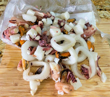 Load image into Gallery viewer, ••••Seafood Mix 2lbs bag Ideal for Paella, Ceviche etc
