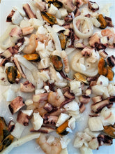 Load image into Gallery viewer, ••••Seafood Mix 2lbs bag Ideal for Paella, Ceviche etc
