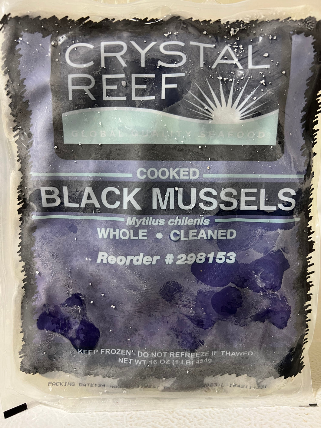 •••••Wild Black Mussels Precooked